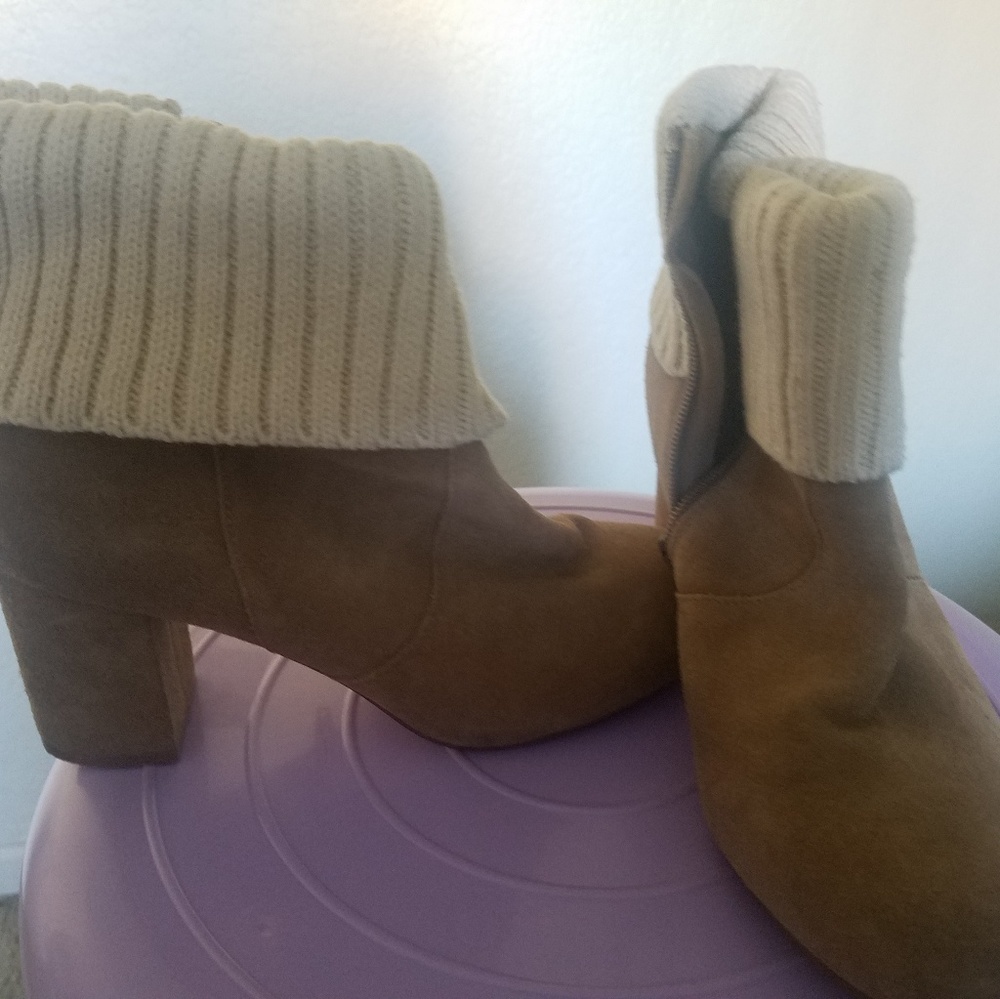Tan boots
